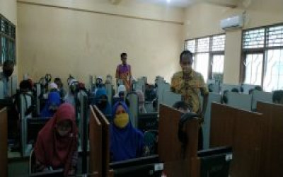 Mantapkan Pelaksanaan AKG, AKK, dan AKP Tempat Asesment Kompetensi (TAK) MTs. N 5 Sragen Lakukan Simulasi